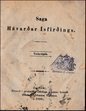 Saga Hávarðar Ísfirðings # 42369
