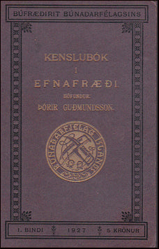 Kenslubók í efnafræði # 74933