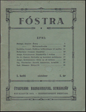 Fóstra # 43274