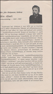 Jón ritari # 43163