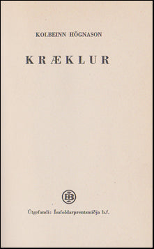Kræklur # 43197