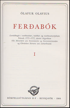 Ferðabók Olaviusar # 62150