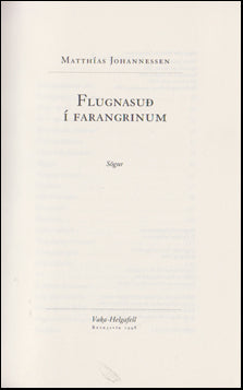 Flugnasuð í farangrinum # 43344