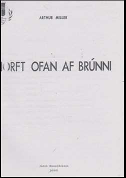 Horft ofan af brúnni # 43613