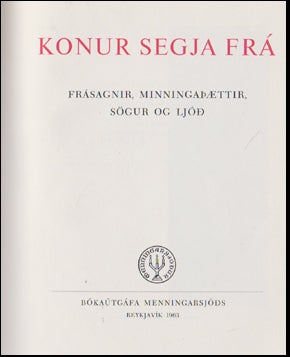 Konur segja frá # 43787