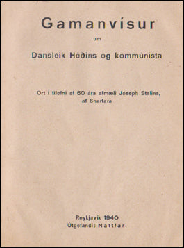 Gamanvísur um Dansleik Héðins # 44032