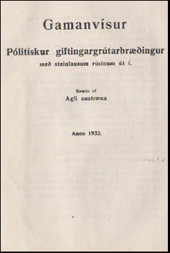 Gamanvísur # 44039