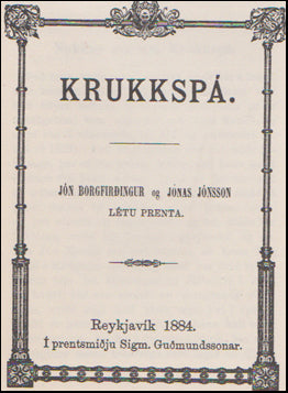 Krukkspá # 76496