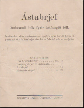 Ástabrjef # 44477