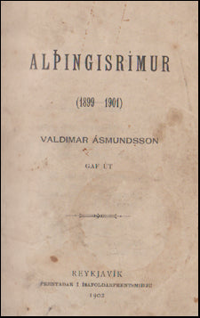 Alþingisrímur - Gaungu Hrólfur # 44552