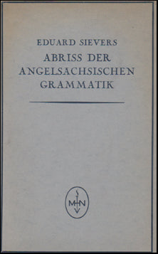 Abriss der angelsäschsischen grammatik # 44658