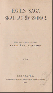 Egils saga Skallagrímssonar # 66410