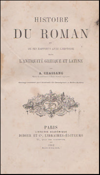 Histoire Du Roman # 45007