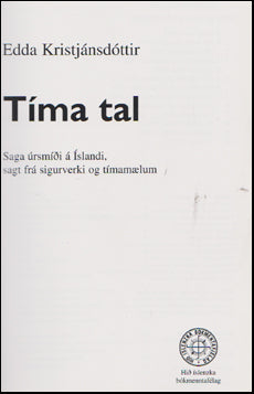 Tíma tal. Saga úrsmíði á Íslandi # 45170