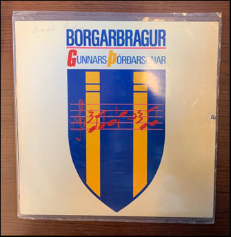 Borgarbragur Gunnars Þórðarsonar # 45195