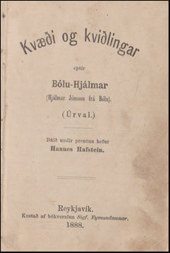 Kvæði og kviðlingar # 45695