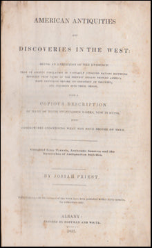 American Antiquites and Discoveries in the West # 45762