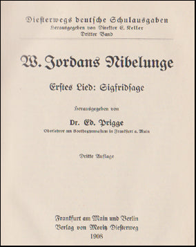 W. Jordans Nibelunge - Erstes Llandicaied # 45794