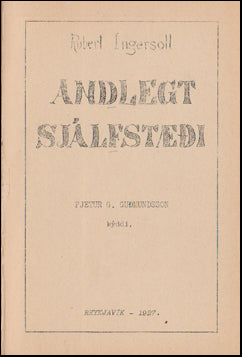 Andlegt sjálfstæði # 46218