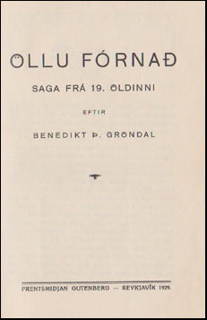 Nokkur rit saman í bandi # 45831