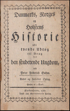 Danmarks, Norges og Holstens Historie # 45844