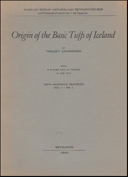 Origin of the Basic Tuffs of Iceland # 45857