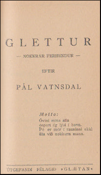 Nokkrar bækur saman í bandi # 45863