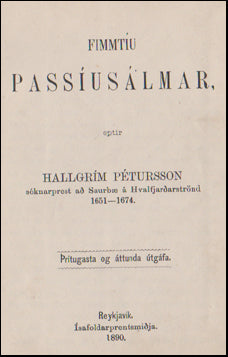 Fimmtíu Passíusálmar # 45884