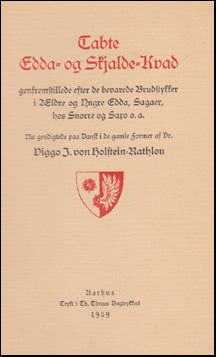 Tabte Edda- og skjalde-kvad # 45960