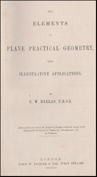 The Elements of Plane Practical Geometry # 45977