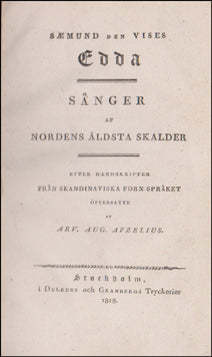 Sæmund den Vises Edda # 76694