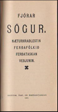 Nokkur rit saman í bandi # 46231