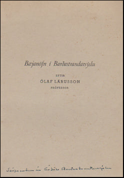 Bæjanöfn í Barðastrandarsýslu # 74973