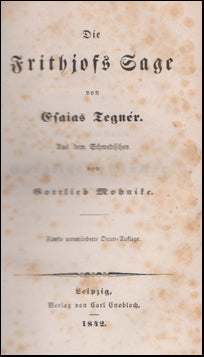 Die Frithjofs Sage # 46418