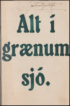 Alt í grænum sjó # 46753