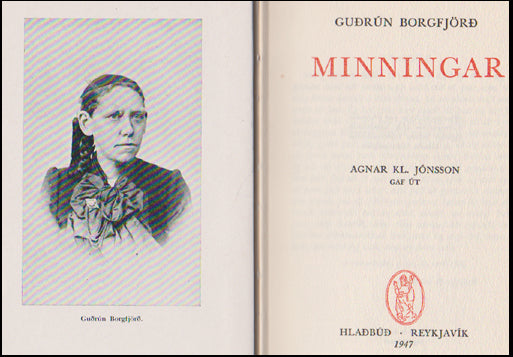 Minningar Guðrúnar Borgfjörð # 46788