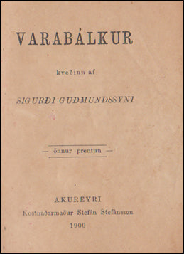 Varabálkur # 46789