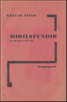 Miðilsfundir. (Fyrirlestur) # 46793