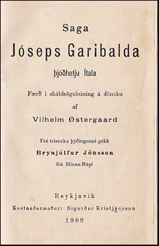 Saga Jóseps Garibalda, þjóðhetju Ítala # 46834
