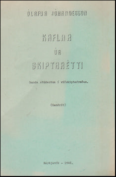 Kaflar úr skiptarétti # 46857