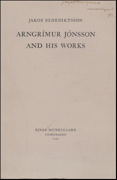 Arngrímur Jónsson and his works # 46958