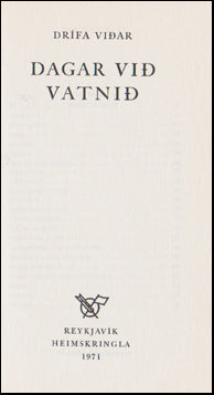 Dagar við vatnið # 46961