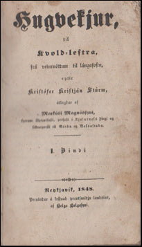 Hugvekjur, til Kvøld-lestra, frá veturnóttum til lángaføstu # 46984