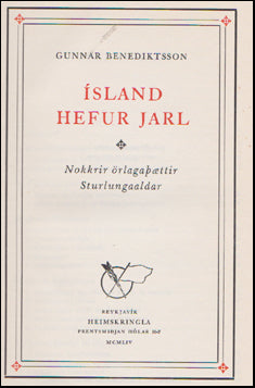 Ísland hefur jarl # 71477