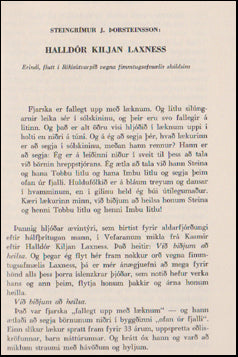 Halldór Kiljan Laxness # 47063