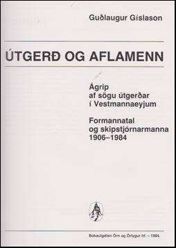 Útgerð og aflamenn # 47129