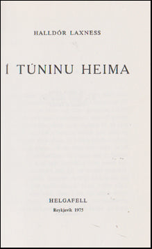 Í túninu heima # 57840