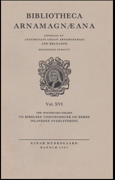 To bibelske visdomsbøger # 47634