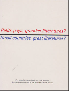 Petits pays, grandes littératures? # 47646