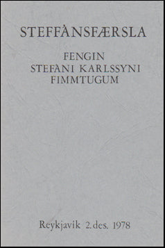 Steffánsfærsla # 47660